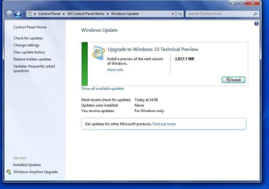 Vista Upgrade To Windows 8 Offer