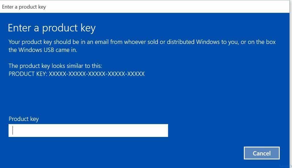 windows 10 pro purchase key