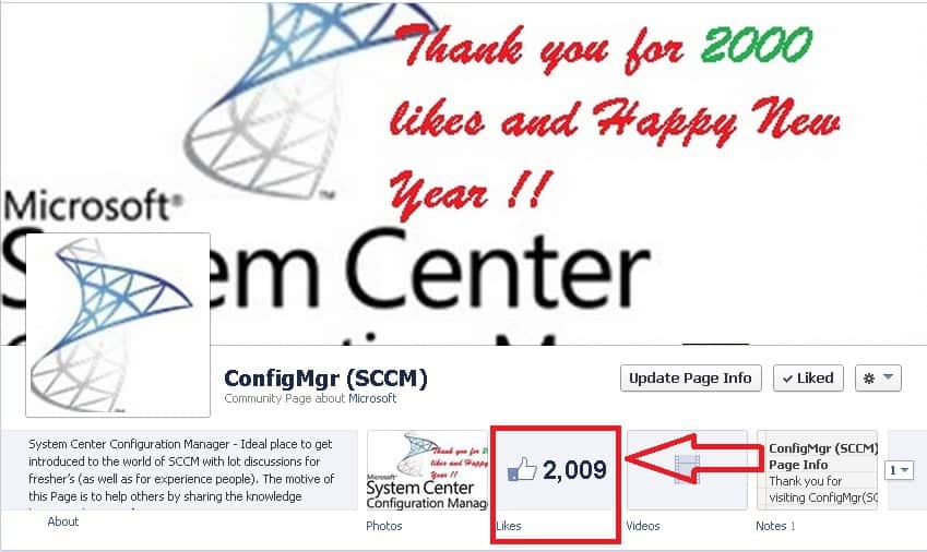 FB Page 2009 Likes