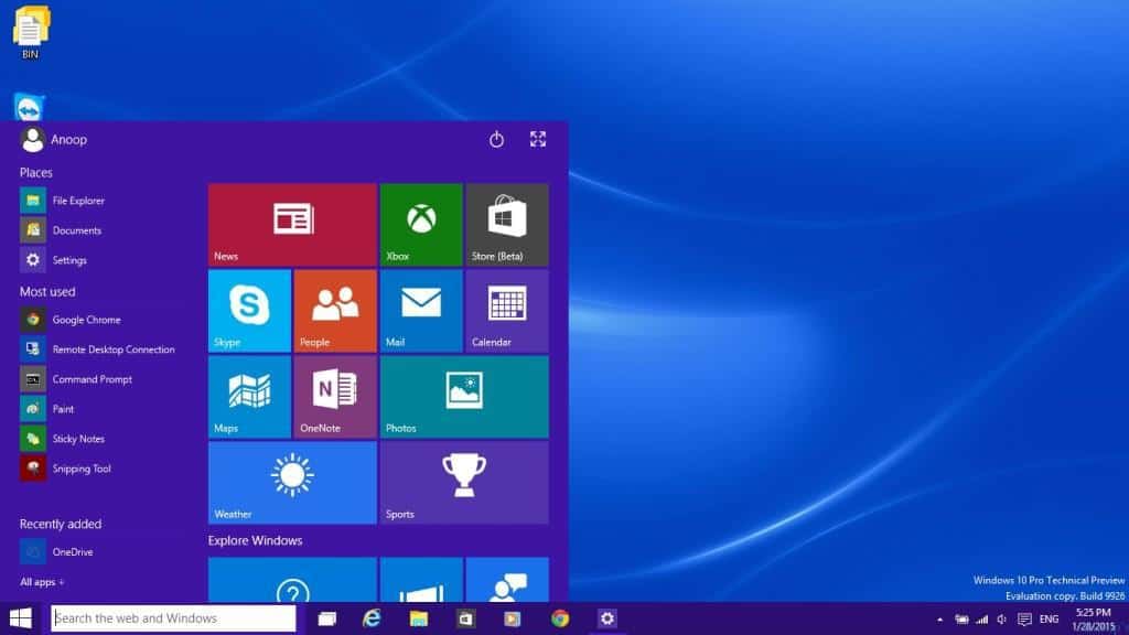 installing windows 10 on windows 7