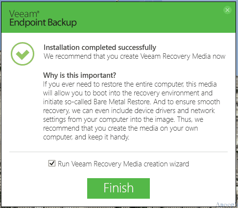 veeam recovery media